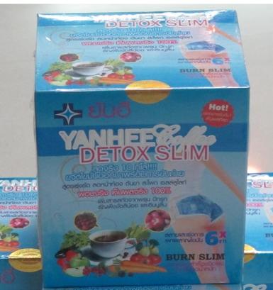 กาแฟลดน้ำหนัก ยันฮี ดีท็อกซื สลิม ลดน้ำหนัก 6 เท่า มีอย. YANHEE Detox Slim